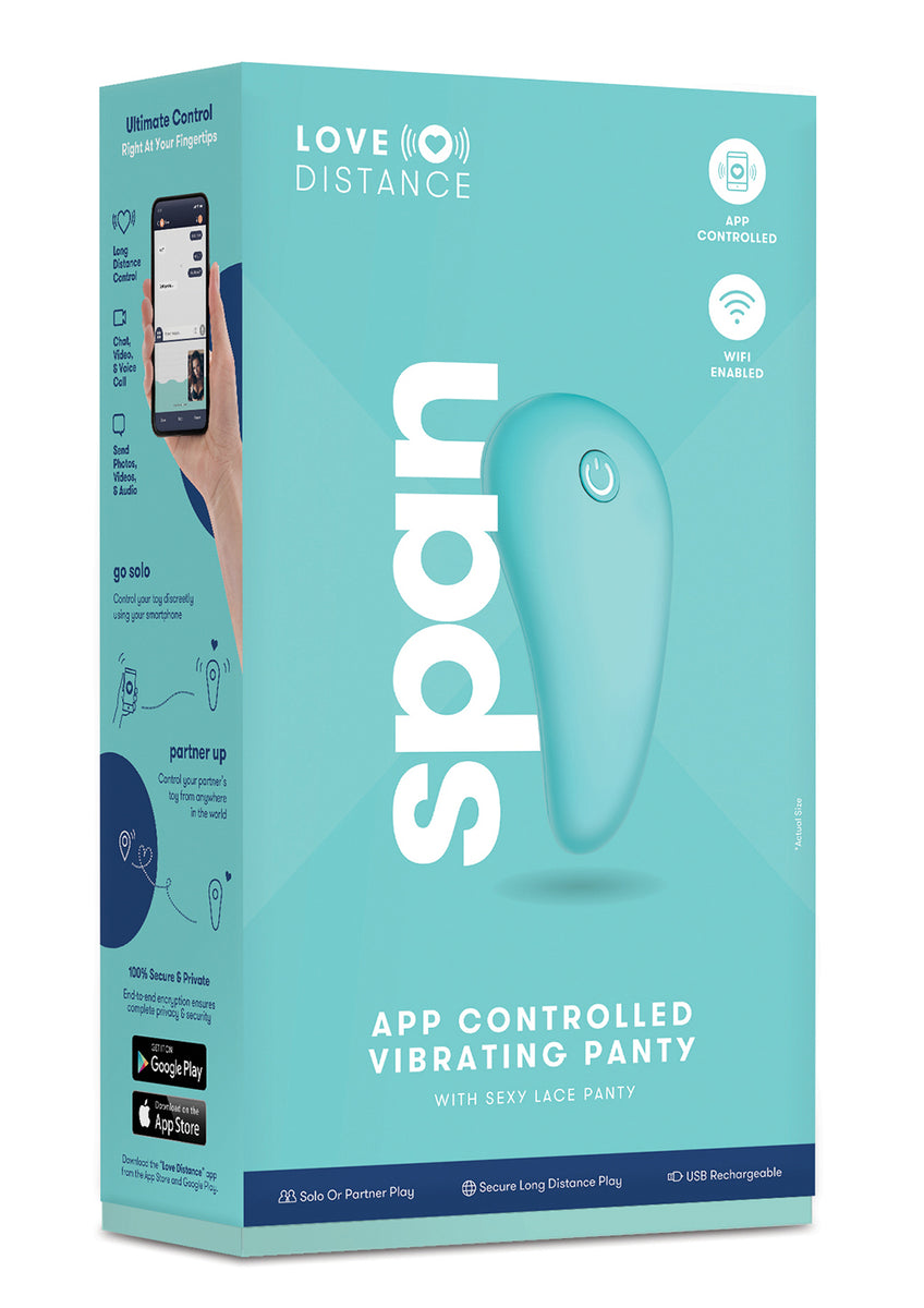 Span, App Controlled Vibrating Panty